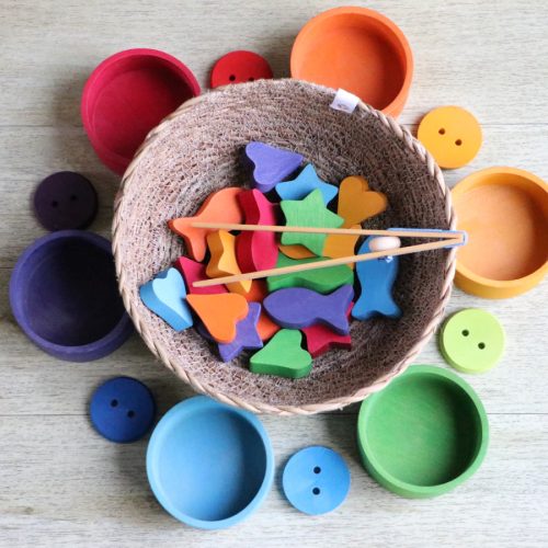 Toy, earmuffs and dummy