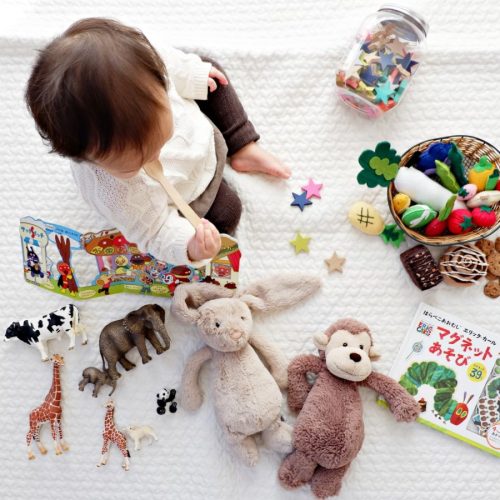 Brother and sister playing…