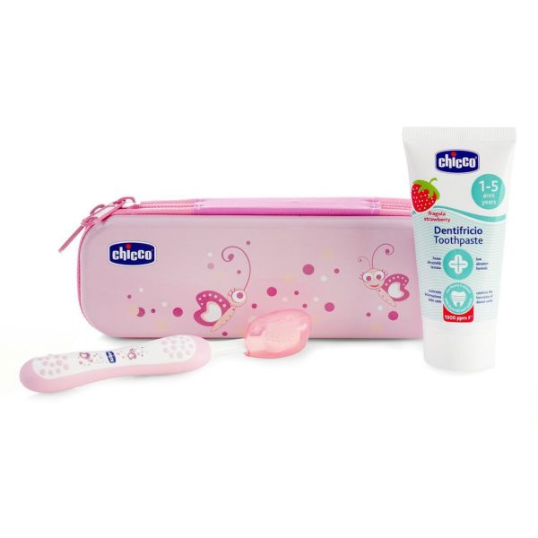 Trousse dentaire Chicco (2Pcs) 12 mois+