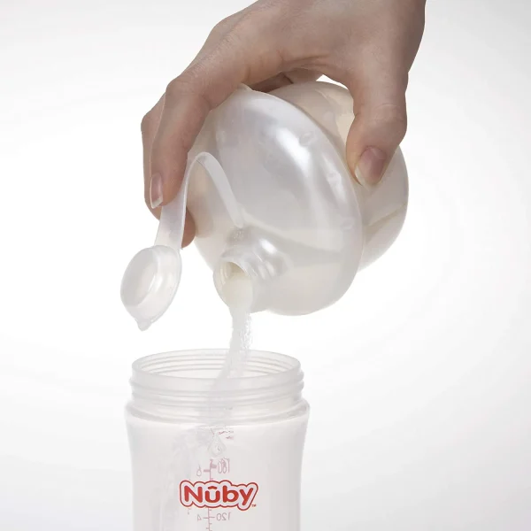 Doseur de Lait en Poudre Avec Compartiments (3 doses mesurées) NUBY