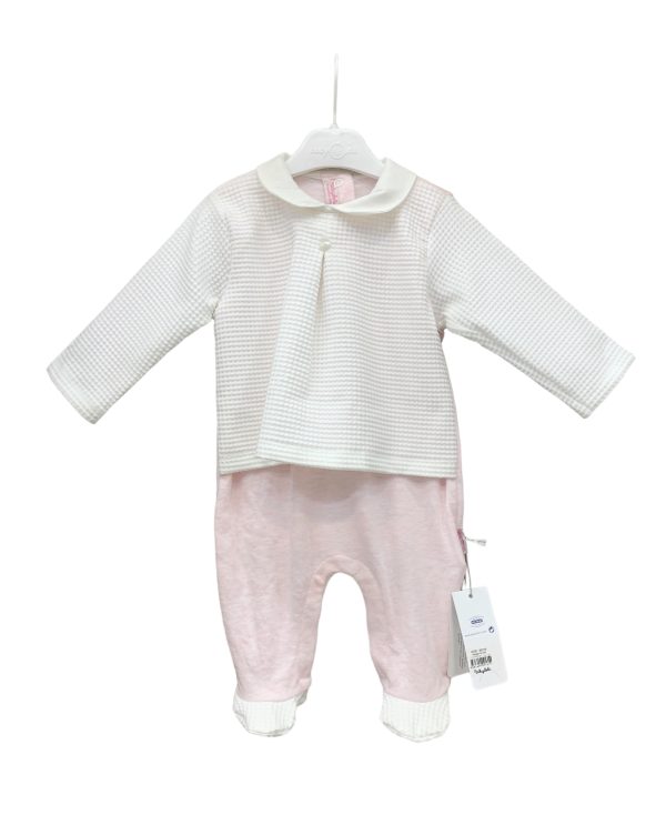 Grenouillère Button Coeur