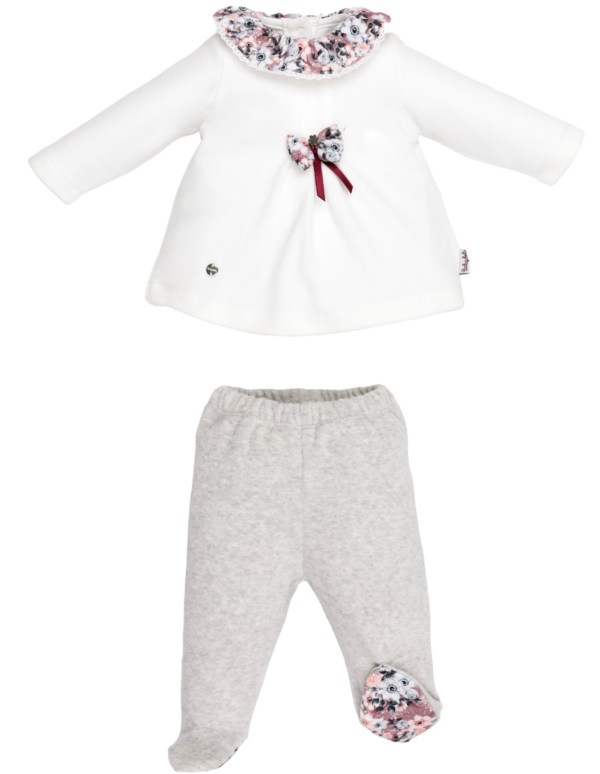 Ensemble bébé 2pcs 🦋💐 fille Babydola