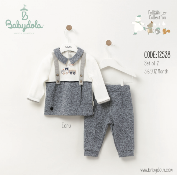 Ensemble bébé 2Pcs Train 🚂 Babydola