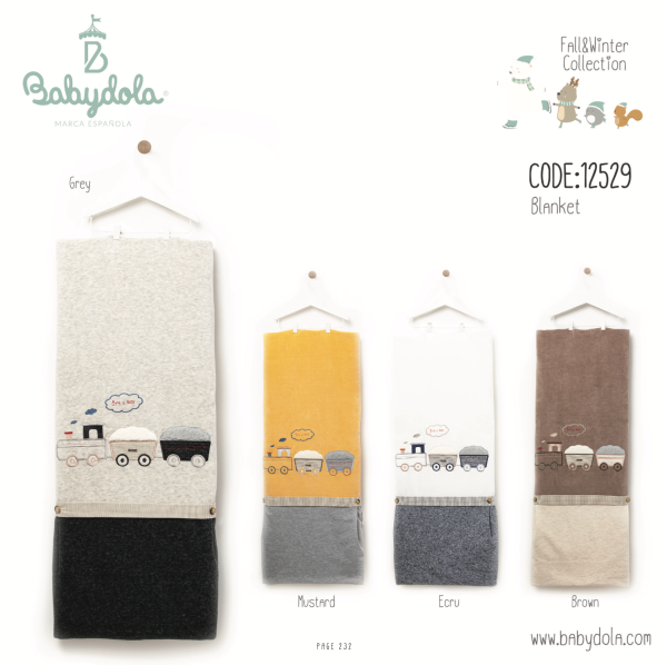 Couverture bébé 90*80 CM 🚂 Babydola