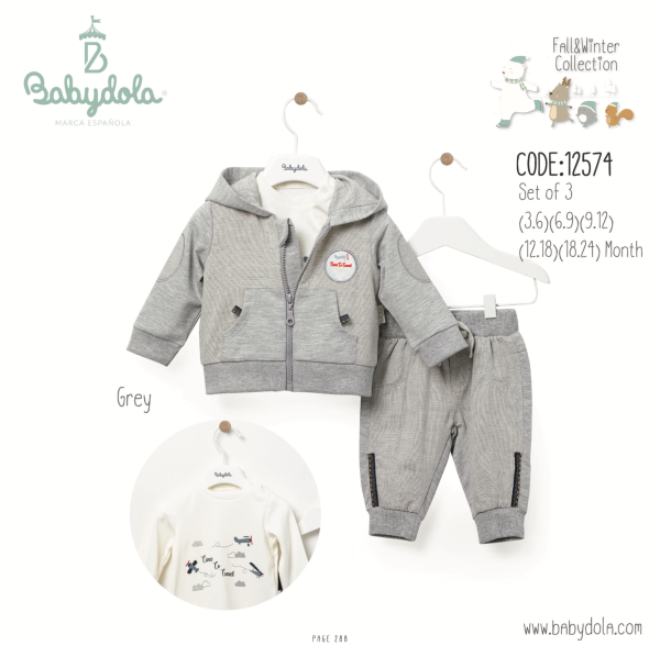 Ensemble bébé 3Pcs 🚁 Babydola