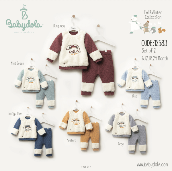 Ensemble bébé 2Pcs 🐻‍❄️ Babydola