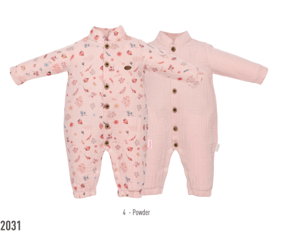 02 Grenouillères fille Coton 💐🌿🌾🍂 100% B fille babydola