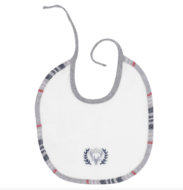 Bavoir à nouer 🦌BD, Babydola