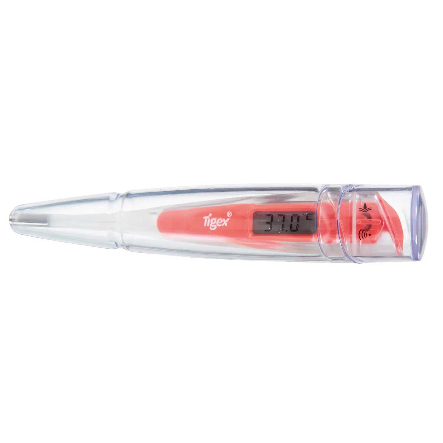 Thermomètre électronique embout souple 10 secondes TIGEX
