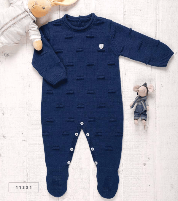Grenouillère fermé en laine 🧶🥶🐑 anti-allergique babydola