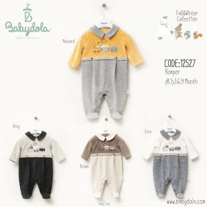 Grenouillère Velours Train 🚂 Babydola