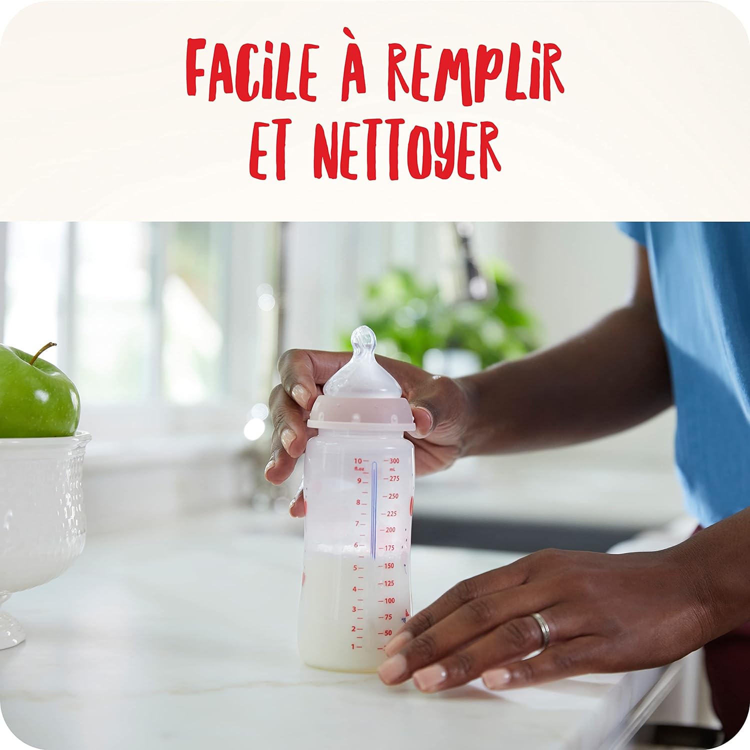Pince Multifonction Pour Biberon Et Tétine - Antidérapante, Résistante à La Chaleur - Réutilisable - Couleur Verte