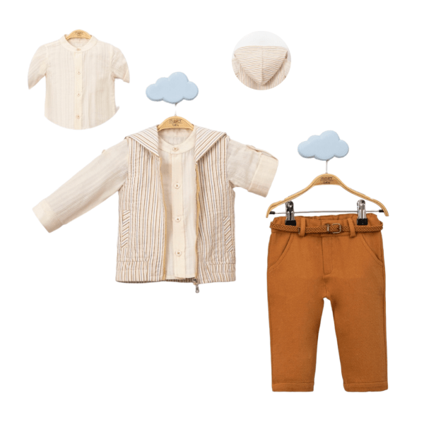 Ensemble 🍂 bébé 3Pcs Master Baby