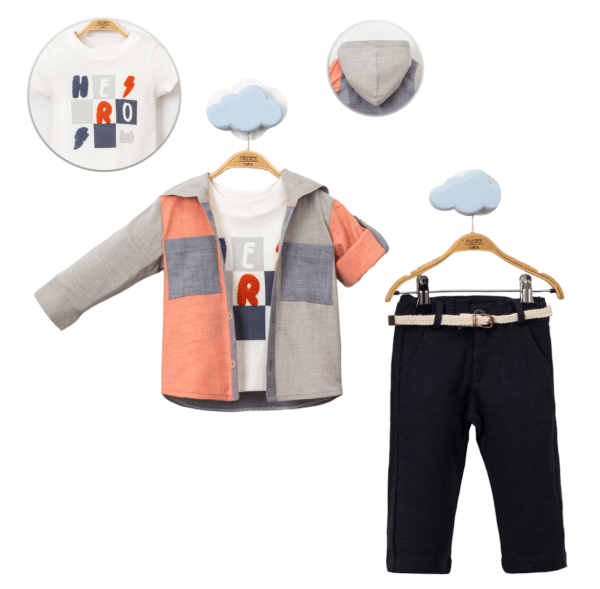 Ensemble HERO bébé 3Pcs Master Baby