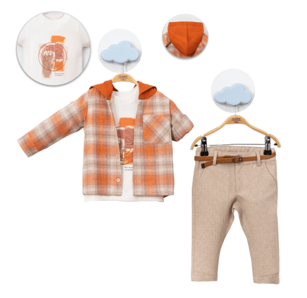 Ensemble 🟠 bébé 3Pcs Master Baby