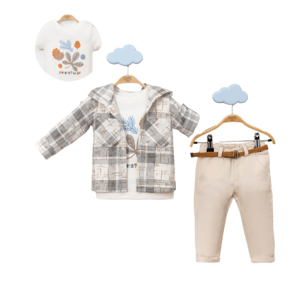 Ensemble 🌾 bébé 3Pcs Master Baby