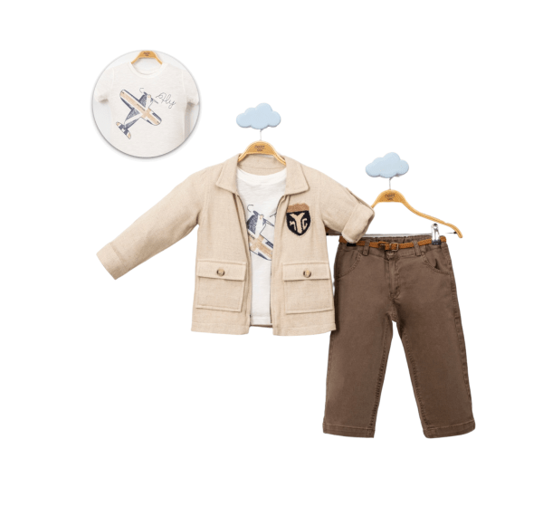 Ensemble 🛩🛸 bébé 3Pcs Master Baby
