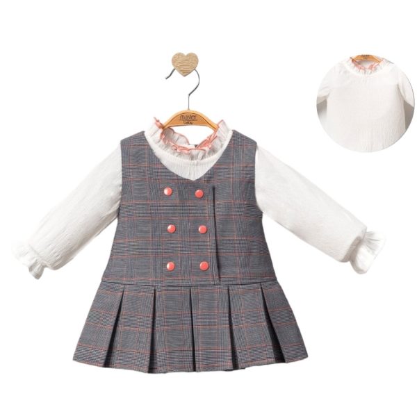 Ensemble robe 🍂 bébé 2pcs ‘Robe + pull’ fille Master baby
