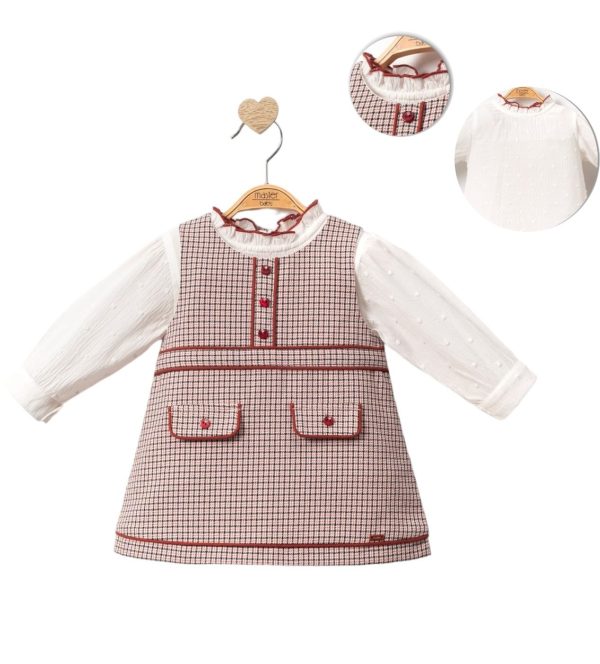 Ensemble robe 👸🏻 bébé 2pcs ‘Robe + pull’ fille Master baby