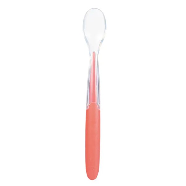 Cuillère douce silicone orange 4M+ TIGEX