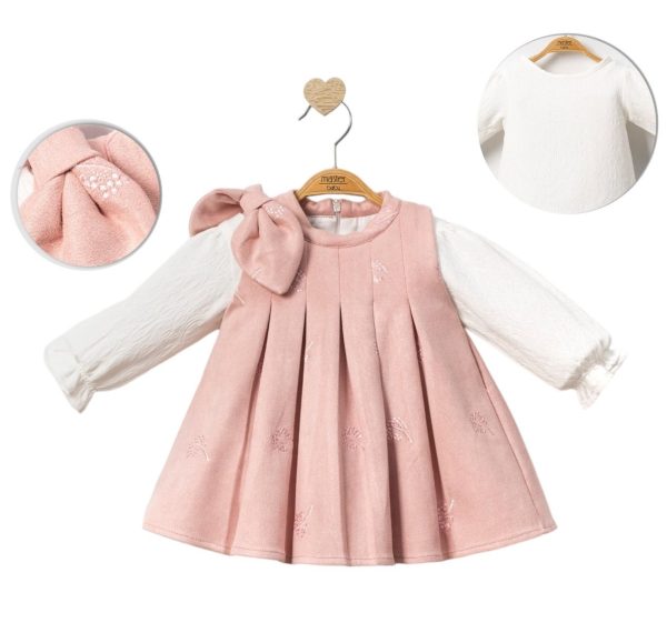 Ensemble robe 🌱  bébé 2pcs ‘Robe + pull’ fille Master baby