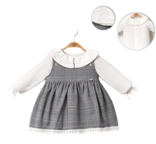 Ensemble robe 🐰  bébé 2pcs ‘Robe + pull’ fille Master baby