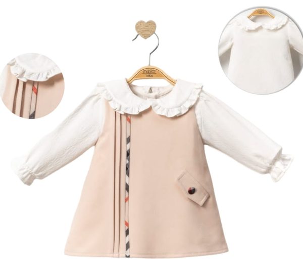 Ensemble robe 🪸 bébé 2pcs ‘Robe + pull’ fille Master baby