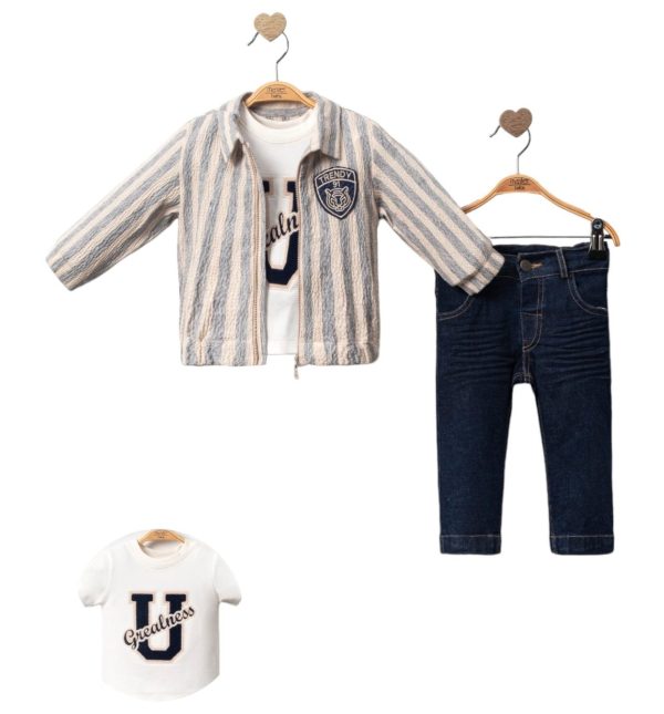 Ensemble 🐯 bébé 3Pcs Master Baby