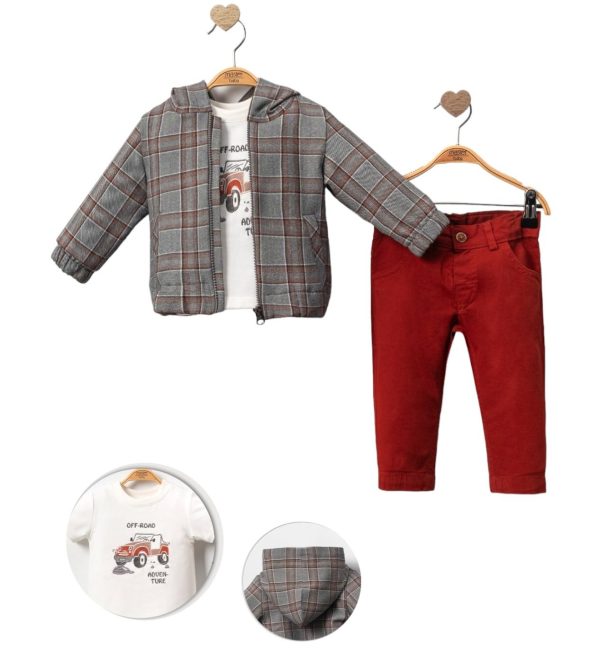 Ensemble 🏎 bébé 3Pcs Master Baby