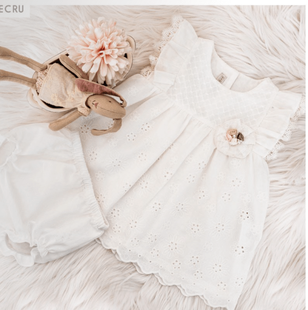 Robe 🌺 2pcs pour bébé  babydola