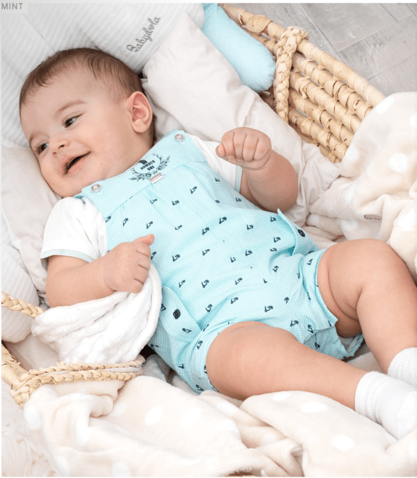 Barboteuse pour bébé 02 pièces 1️⃣ babydola