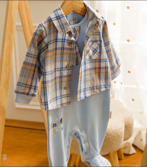 Grenouillère Coton 100% BD 👨🏻‍✈️ babydola