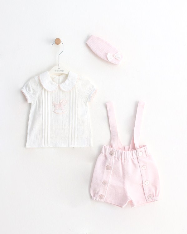 Ensemble 2 Pièces en Coton Bébé LEOKING