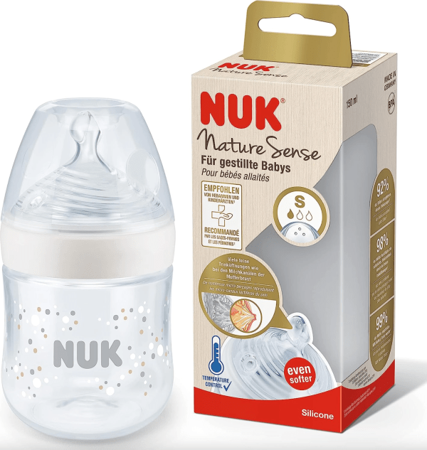 Biberon NUK Nature Sense avec contrôle de température 150ml