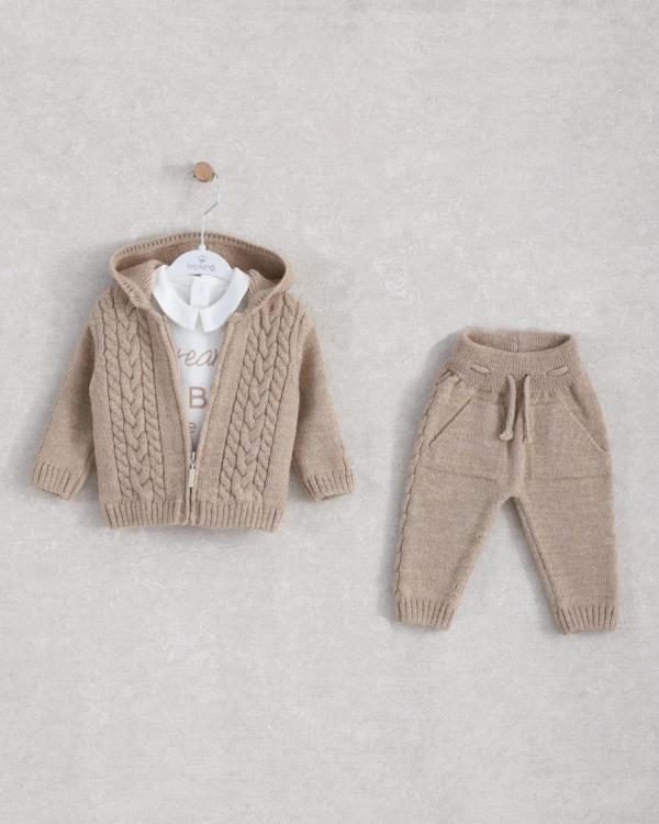 Ensemble 3 Pièces en Laine Bébé 🐰 LEOKING