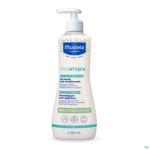 Stelatopia Gel lavant anti-tiraillements 500 ML Mustela
