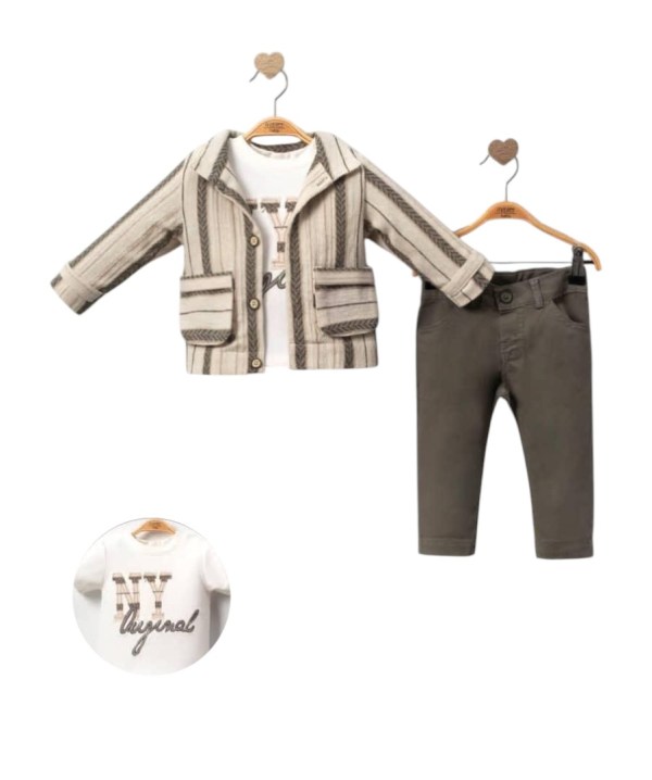 Ensemble bébé 3Pcs Master Baby