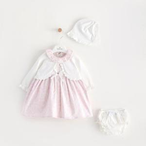 Robe bébé 4pcs Tricotée en Coton LEOKING