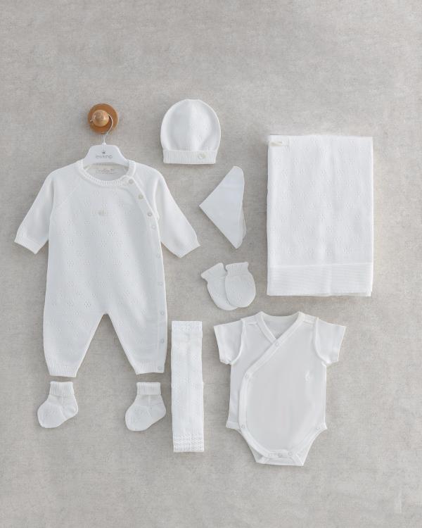 Coffret bébé de Naissance 8pcs 0-3 Mois LEO KING