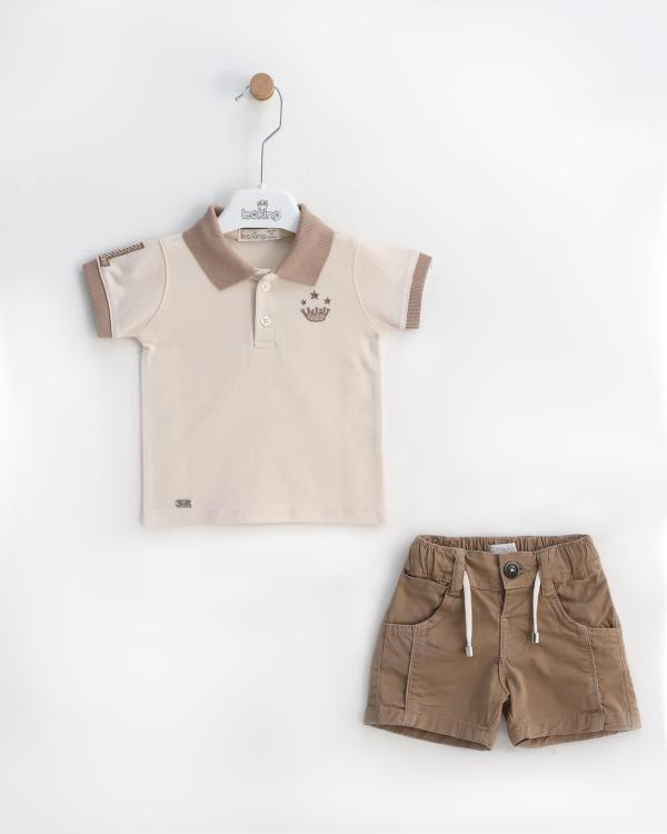 Ensemble 2 Pièces Tricotée en Coton Bébé LEOKING