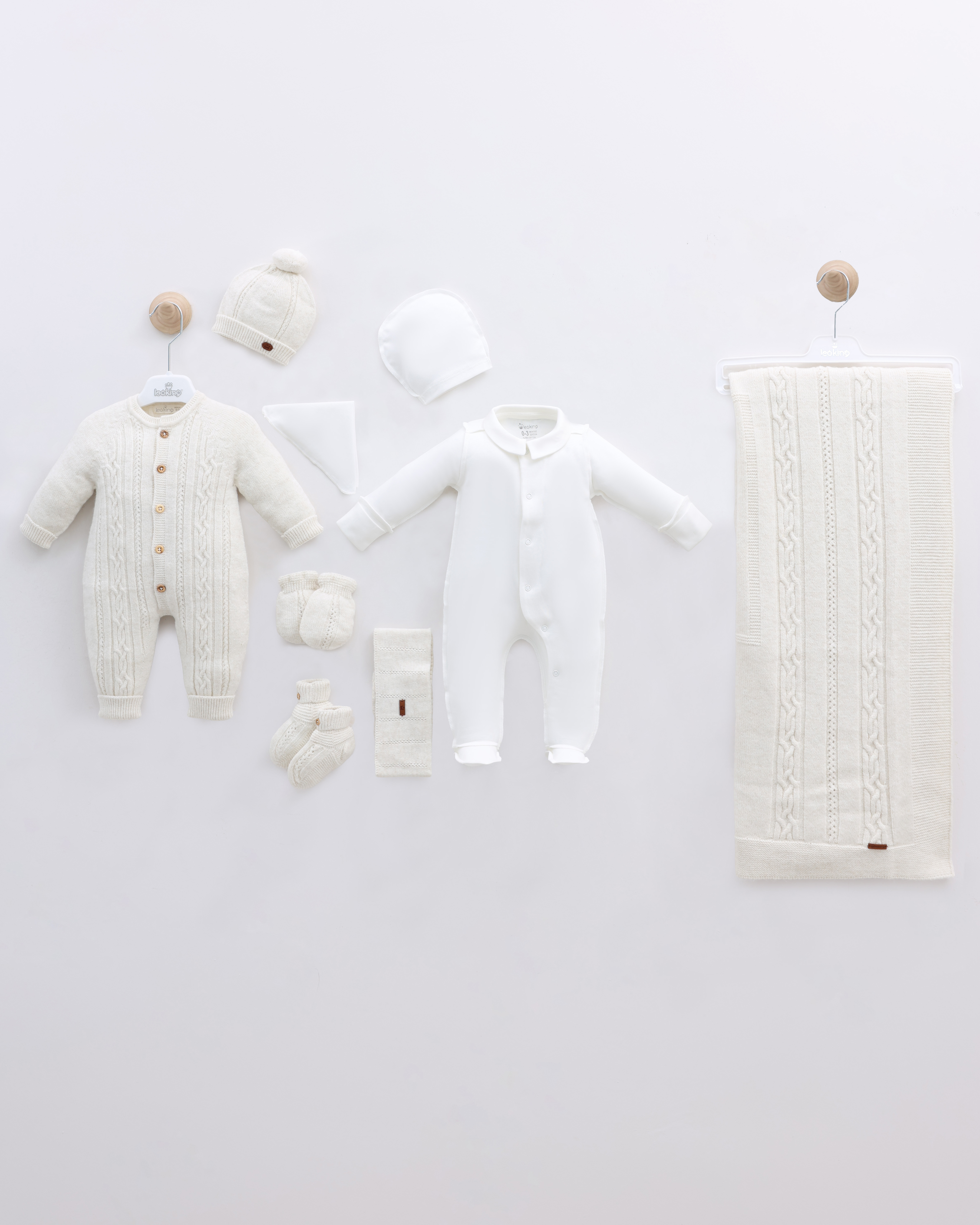 Baby Boy Newborn Set Of 7 Pieces whıte 3432