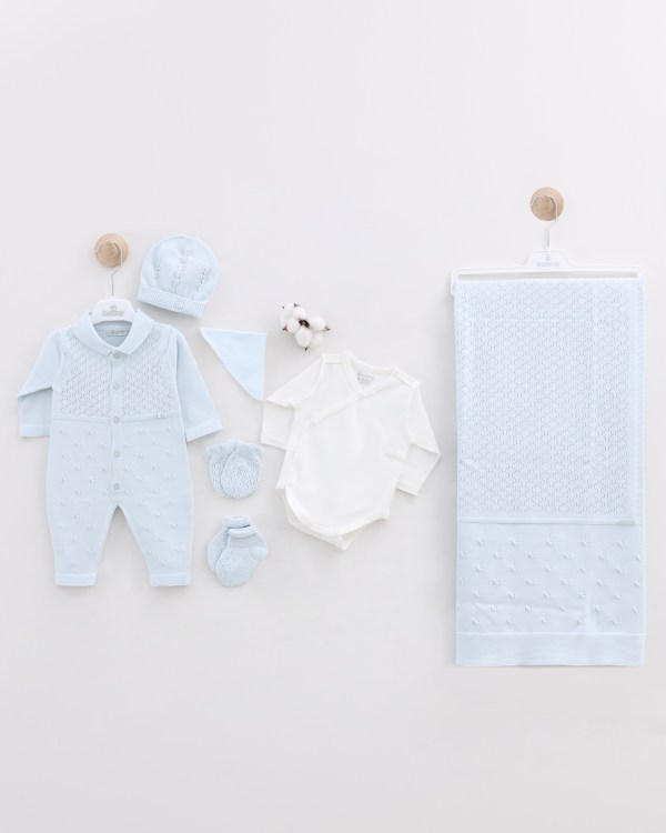 Coffret bébé de Naissance 7pcs 0-3 Mois LEO KING