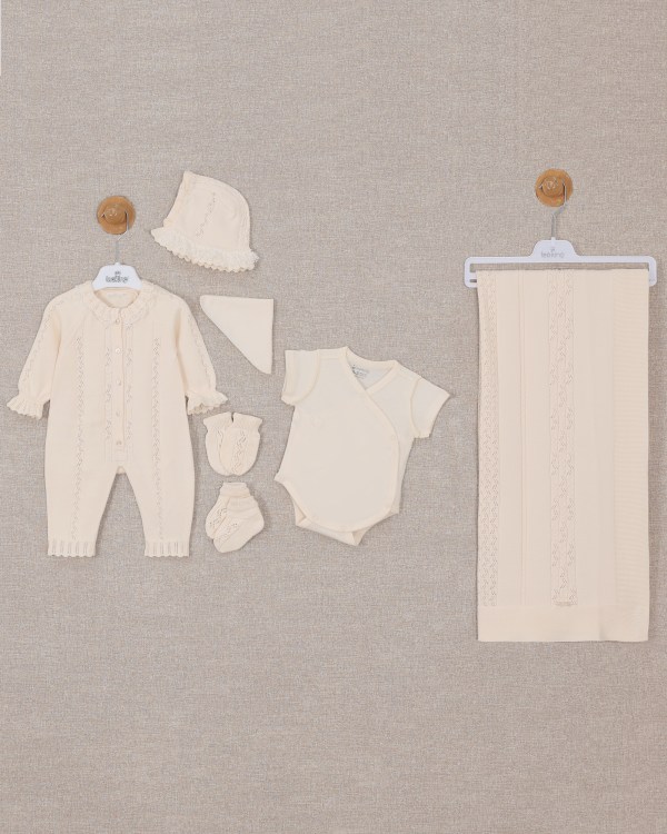 Coffret bébé de Naissance 7pcs 0-3 Mois LEO KING