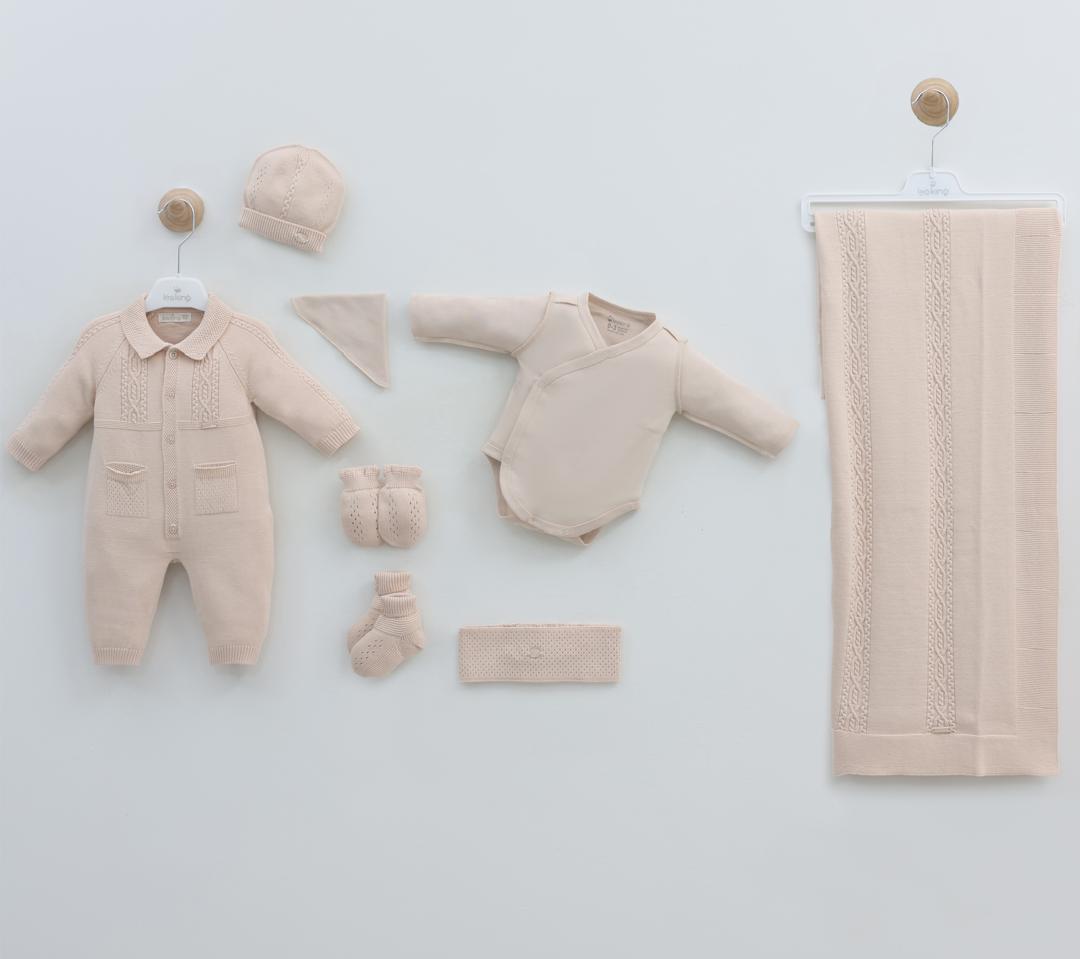 Coffret bébé de Naissance 9pcs 0-3 Mois LEO KING