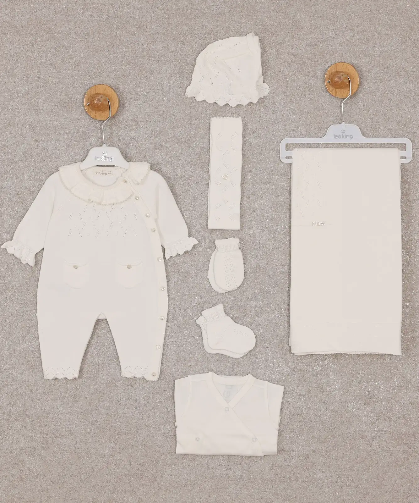 leoking 3119 newborn cotton White