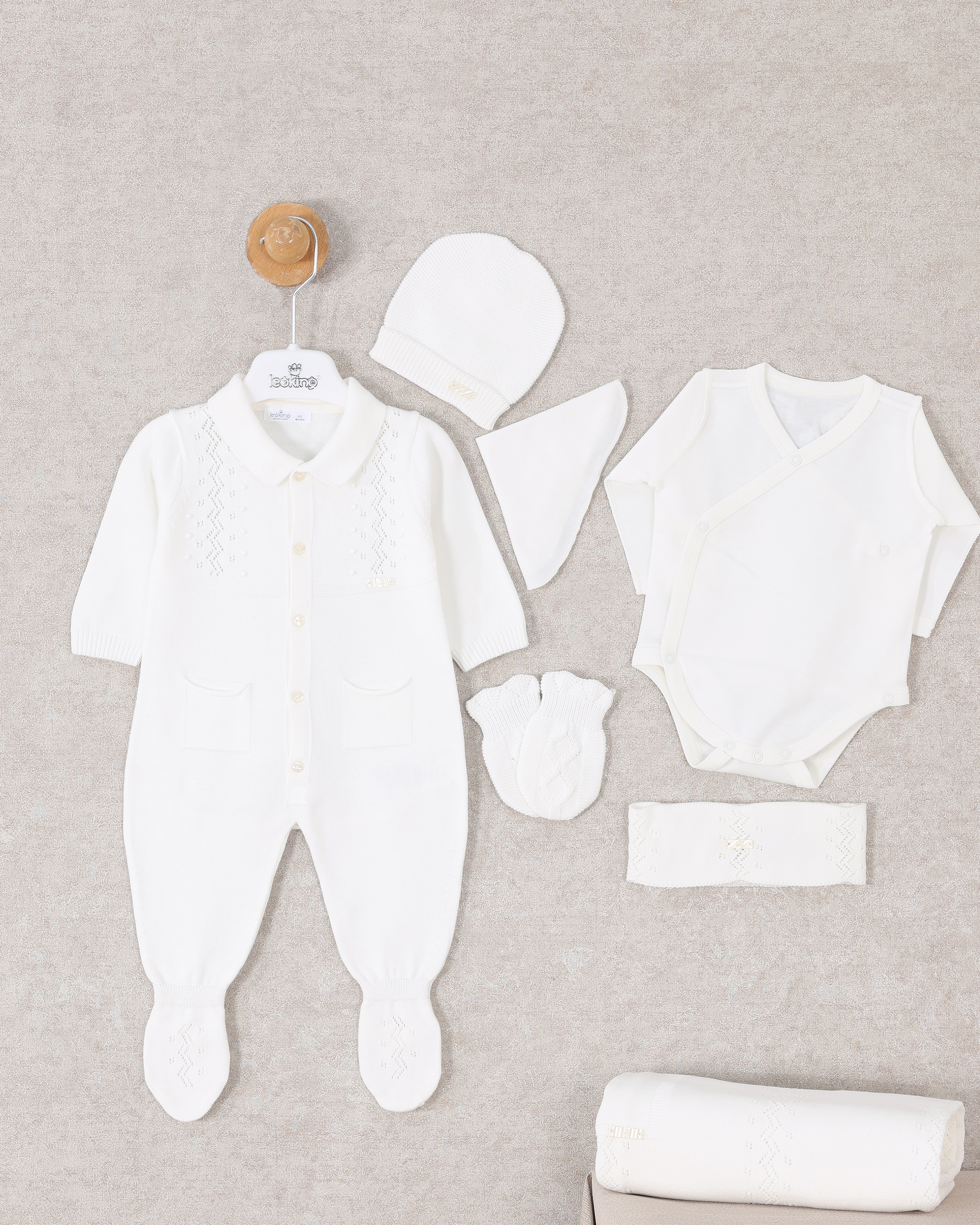 leoking 3121 newborn cotton White (4)